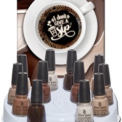 88 Nail Supply - China Glaze I Don't Give A Sip collection.