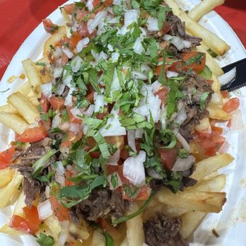Taco Empreso - Loaded fries with bear - Tacos Near Me - Edison, New Jersey Taco Empreso - Loaded fries with bear - Tacos Near Me - Edison, New Jersey