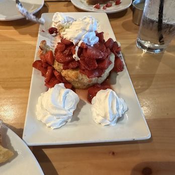 Sam Hill - Strawberry shortcake with super dense biscuit - Pubs Near Me - Ann Arbor, Michigan