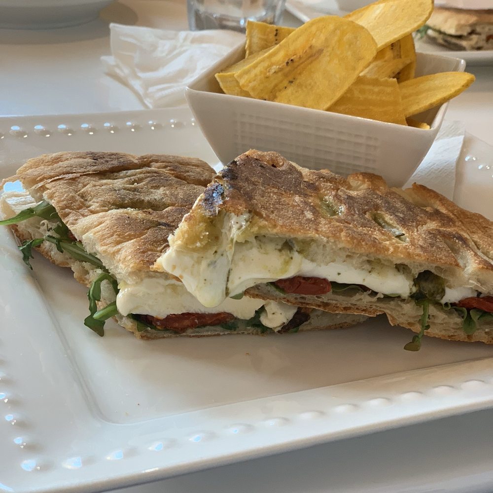 Cafe Esme - Mozzarella Fraiche Panini - Coffee & Tea Near Me - Jersey City, New Jersey Cafe Esme - Mozzarella Fraiche Panini - Coffee & Tea Near Me - Jersey City, New Jersey