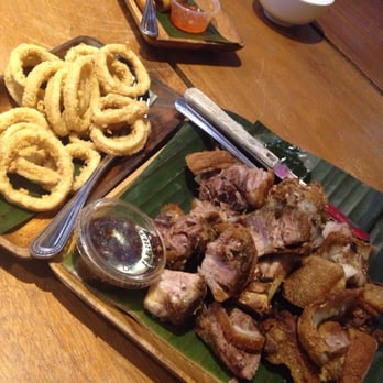 Isla Restaurant - Calamari and crispy Pata - Filipino Near Me - Newark, California