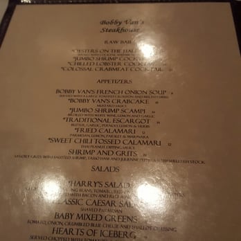 Bobby Van's Steakhouse - Steakhouses Near Me - Washington, DC, District of Columbia