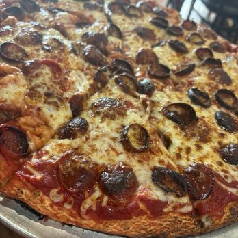 Anchor Bar Tucson - Large Cup N Char Pepperoni Pizza - Chicken Wings Near Me - Tucson, Arizona