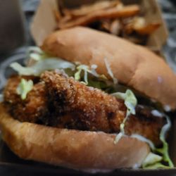 Yeg Burger - Buttermilk chicken- wow, so juicy, so amazingly seasoned, one of a kind