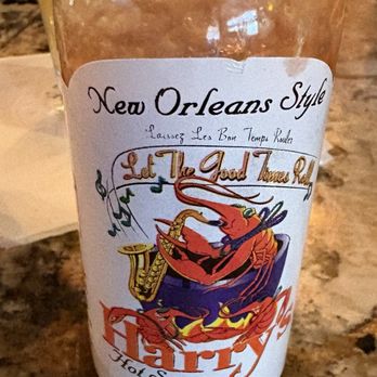 Harry's Seafood Bar & Grille - Their in-house hot sauce - American Near Me - Gainesville, Florida Harry's Seafood Bar & Grille - Their in-house hot sauce - American Near Me - Gainesville, Florida