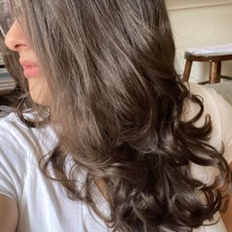 trim and digital perm (it won't look like this for the first 2-3 days until you wash it for the first time post-perm) trim and digital perm (it won't look like this for the first 2-3 days until you wash it for the first time post-perm)