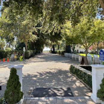 Durst Winery - the entrance to the winery - Wineries Near Me - Acampo, California