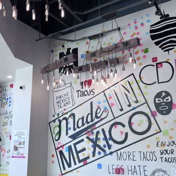 TacoMania - Inside area, wall art - Food Trucks Near Me - Santa Clara, California TacoMania - Inside area, wall art - Food Trucks Near Me - Santa Clara, California