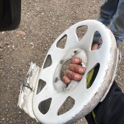 APEX Towing - The worst flat tire ever.