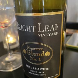 Sackett's Table - Our wine for the evening. Best local wine we've had.