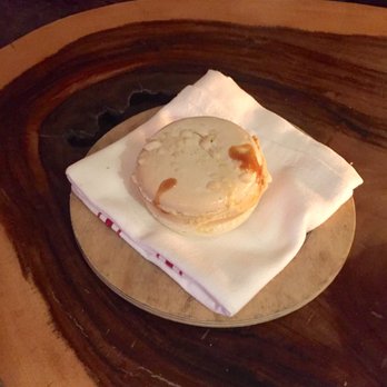 The Roundhouse Hotel - Macadamia Nut Macaron Ice cream Sandwich - New American Near Me - Beacon, New York