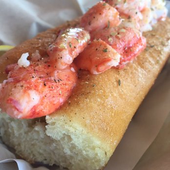 Lobster West - Lobster roll close up - Seafood Near Me - Encinitas, California Lobster West - Lobster roll close up - Seafood Near Me - Encinitas, California