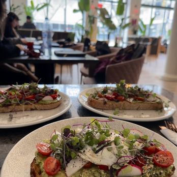 Margaux - avocado toast (front one has egg added) - Bars Near Me - Pittsburgh, Pennsylvania Margaux - avocado toast (front one has egg added) - Bars Near Me - Pittsburgh, Pennsylvania