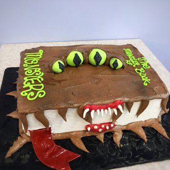 The Cake Gallery - a chocolate cake decorated like a monster - Bakeries Near Me - Bristol, Rhode Island The Cake Gallery - a chocolate cake decorated like a monster - Bakeries Near Me - Bristol, Rhode Island