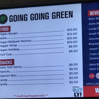 Globe Life Field - Vegan concession - Stadiums & Arenas Near Me - Arlington, Texas