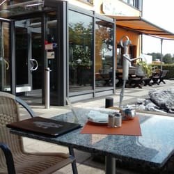Restaurant Autohof Lippetal - So schaut es von meinem Sitzplatz aus