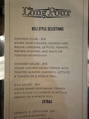 Menu photo 4 The Long Pour Los Alamos, NM
