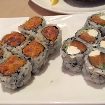 Fuji - Spicy tuna and Philadelphia rolls - Japanese Near Me - Quincy, Massachusetts Fuji - Spicy tuna and Philadelphia rolls - Japanese Near Me - Quincy, Massachusetts