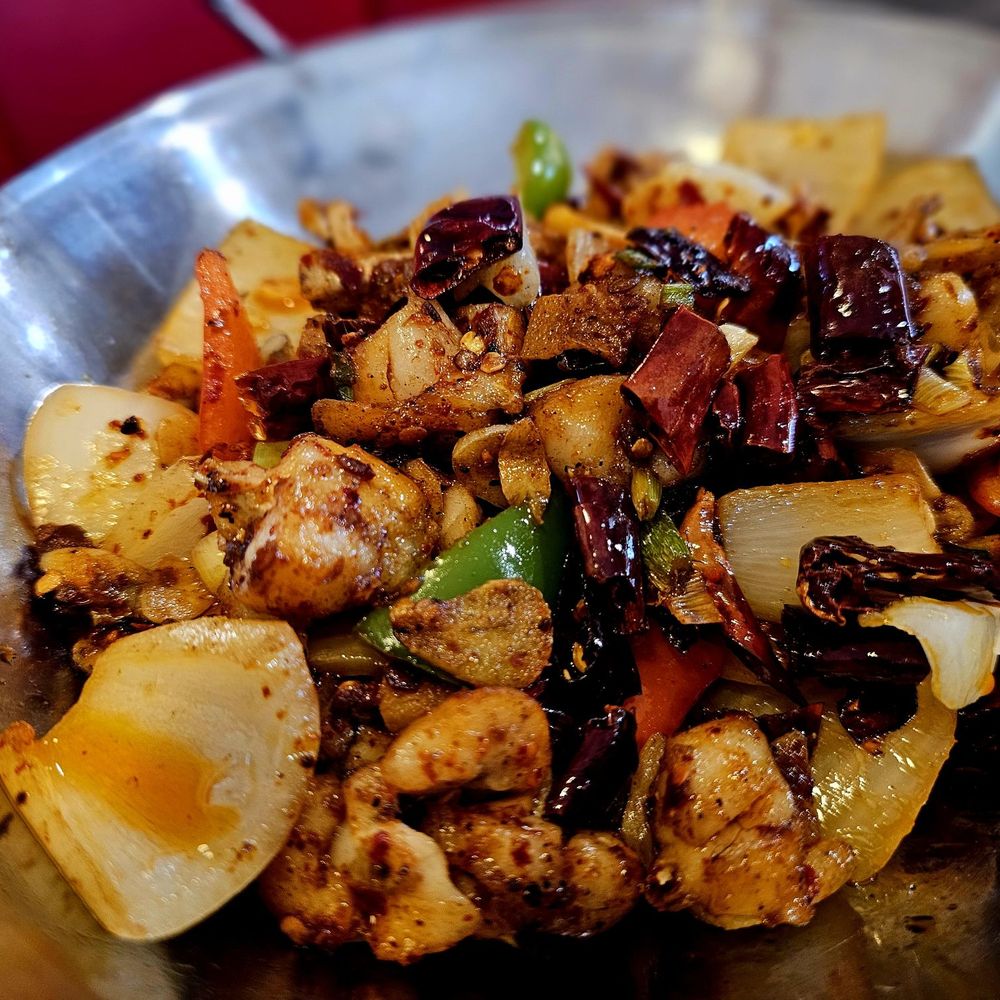Sichuan House - Bullfrog  dry pot! - Chinese Near Me - Louisville, Kentucky