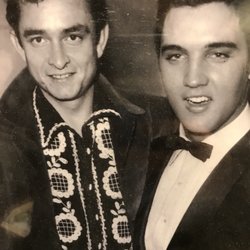 ClauDio Salon - Claudio is almost as cool as Johnny Cash and the King baby!