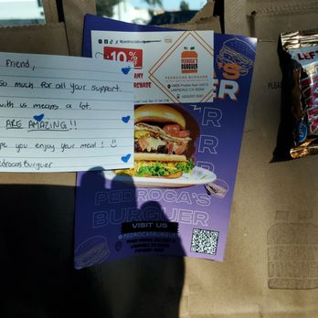 Pedroca’s Burguer - Nice little note - Brazilian Near Me - Lawndale, California Pedroca’s Burguer - Nice little note - Brazilian Near Me - Lawndale, California