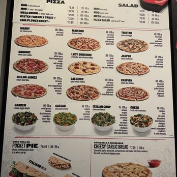 MOD Pizza - Menu options - Pizza Near Me - Phoenix, Arizona