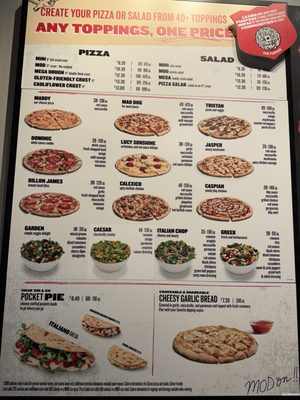 Menu photo 1 MOD Pizza Phoenix, AZ Menu photo 1 MOD Pizza Phoenix, AZ