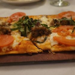 Maggiano's Little Italy - Italian sausage flatbread