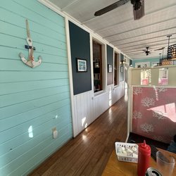 Harbourview Restaurant - Interior character. Lots of nautical influences.