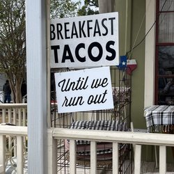 Round Top Coffee Shop - ...and they did. :(