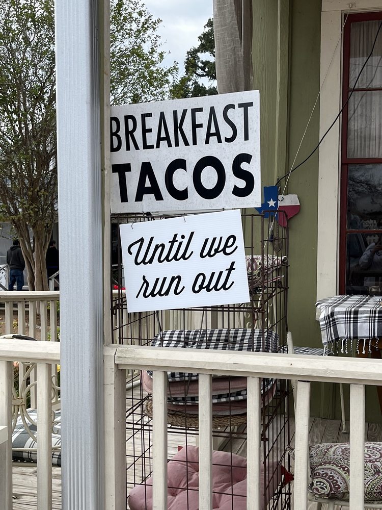 Round Top Coffee Shop Logo