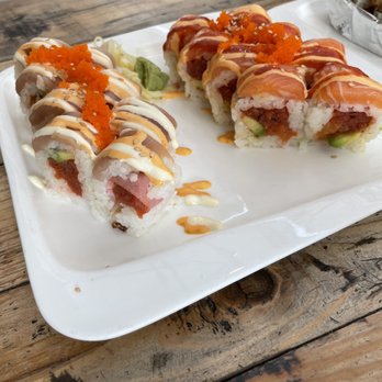 Taiko Sushi - Mina roll and Samari roll - Sushi Bars Near Me - Carmichael, California Taiko Sushi - Mina roll and Samari roll - Sushi Bars Near Me - Carmichael, California