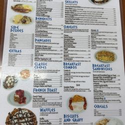 Anderson Grill - Menu side 1