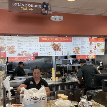 El Pollo Loco - Front counter and menu. - Fast Food Near Me - Sherman Oaks, California