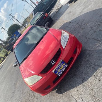 A-1 Auto Broker - 2005 red Honda Civic - Car Brokers Near Me - San Antonio, Texas
