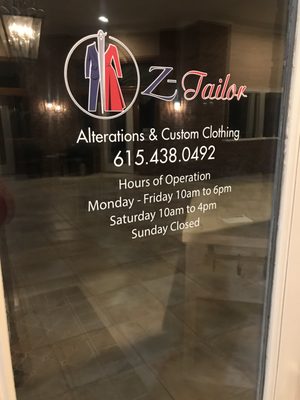 Sewing/Alteration Services - REPAIRS
From zipper replacement, hole and tear repair, and Velcro placement, Z can repair your favorite garments to their former glory.

ALTERATIONS
From standard clothing alterations such as clothing hemming and sewing alterations to formal wear, Z has the expertise to help.

CUSTOM WORK
You can trust Z's 30+ years of experience to provide you with a customized, comfortable, and seamless fit for your occasion.