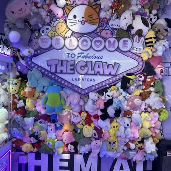 The Claw Arcade - Plushie wall - Arcades Near Me - Las Vegas, Nevada The Claw Arcade - Plushie wall - Arcades Near Me - Las Vegas, Nevada