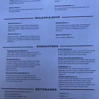 Bloom - more menu - American Near Me - Santa Clara, California