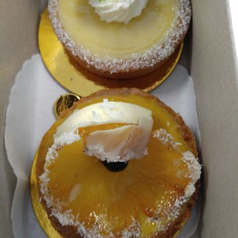 Martine's Fine Bake Shoppe - Bottom: Mango Cream pie. Top: Key Lime cream pie - Bakeries Near Me - Tuckahoe, New York Martine's Fine Bake Shoppe - Bottom: Mango Cream pie. Top: Key Lime cream pie - Bakeries Near Me - Tuckahoe, New York