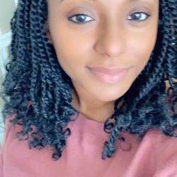 Nappy by Choice - Thin Senegalese twists by Margaret completed in under 4h