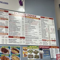 Doggie Diner - Menu