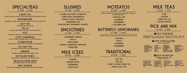 Menu photo 8 Boba Break Tea House Chino, CA Menu photo 8 Boba Break Tea House Chino, CA