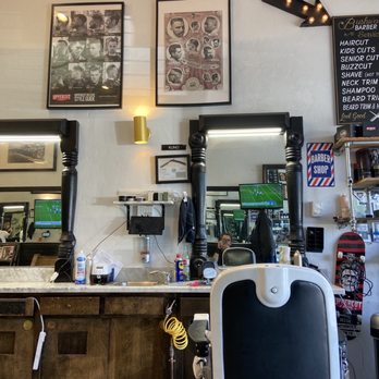 Bushwacker Barbershop - Selfie at the barber shop - Barbers Near Me - Belmont, California Bushwacker Barbershop - Selfie at the barber shop - Barbers Near Me - Belmont, California