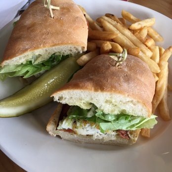 Schooners Monterey - Seabass BLT - Seafood Near Me - Monterey, California Schooners Monterey - Seabass BLT - Seafood Near Me - Monterey, California