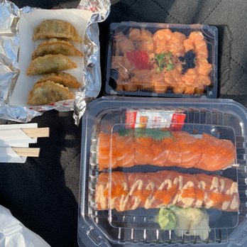 Basa Seafood Express - Veggies Gyoza, spicy poke, Basa Special Roll, &206. Lion King Roll - Seafood Near Me - San Francisco, California Basa Seafood Express - Veggies Gyoza, spicy poke, Basa Special Roll, &206. Lion King Roll - Seafood Near Me - San Francisco, California