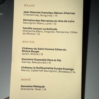 Quenelle - Wines by the glass - French Near Me - Buffalo, New York Quenelle - Wines by the glass - French Near Me - Buffalo, New York