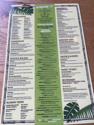 Menu photo 1 The Wing Cafe & Tap House Marietta, GA Menu photo 1 The Wing Cafe & Tap House Marietta, GA
