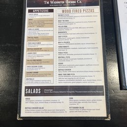 Food menu
