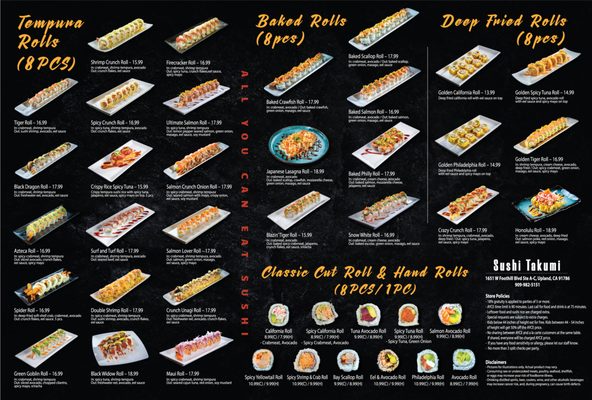 Menu photo 6 Sushi Takumi Upland, CA Menu photo 6 Sushi Takumi Upland, CA