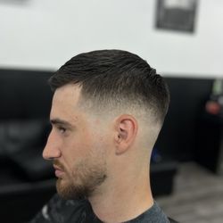 The Cutlery - Mid fade with beard fade